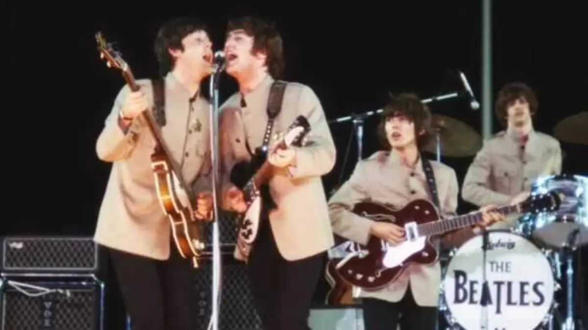 Beatles concierto shea stadium